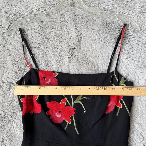 REFORMATION mini floral dress black - Picture 7 of 9